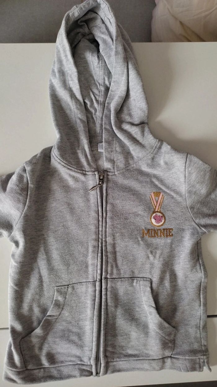Gilet à capuche Minnie T.4 ans - photo numéro 2
