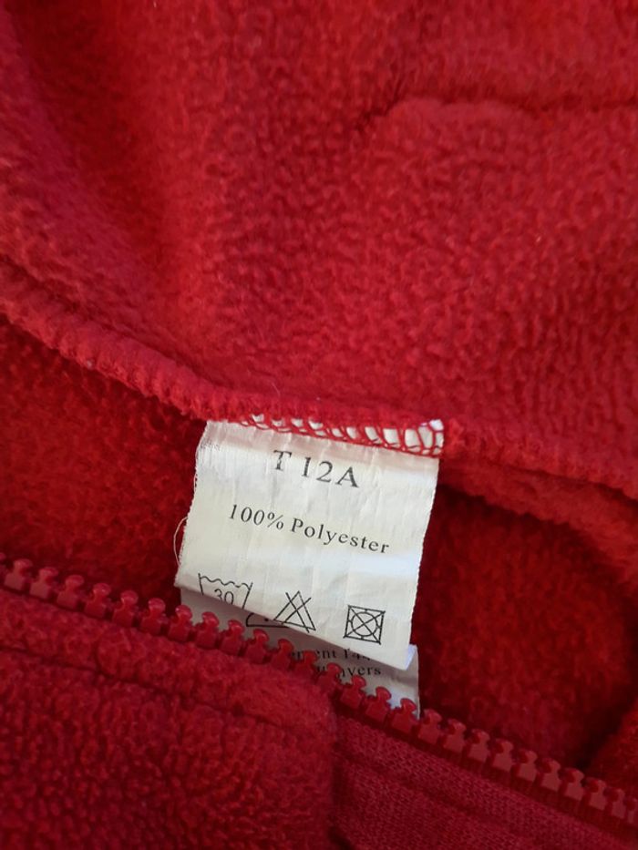 Gilet polaire capuche t 12 ans - photo numéro 15