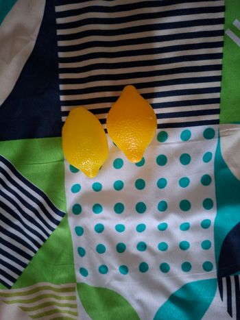 Lot citron x2 pour dînette 