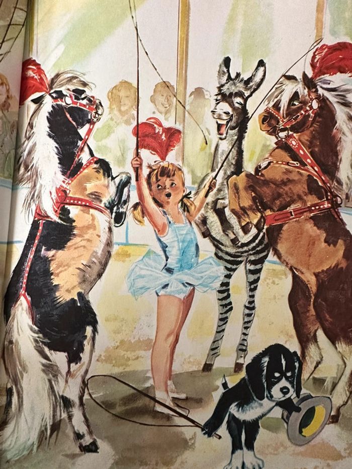 1970 Livre ancien Le Cirque Caroline Grands albums Hachette bd collection Pierre Probst - photo numéro 7