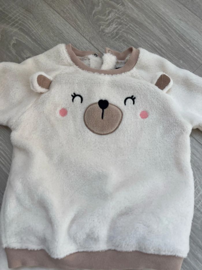 Pyjama polaire bébé mixte 24 mois - photo numéro 2