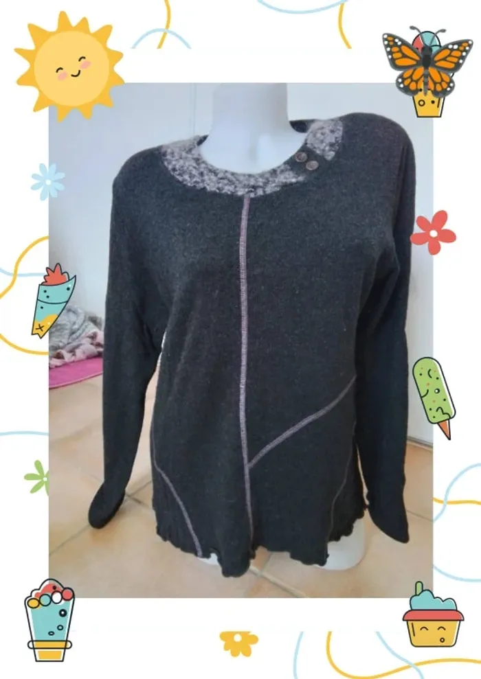 Ensemble pull et bolero - photo numéro 6