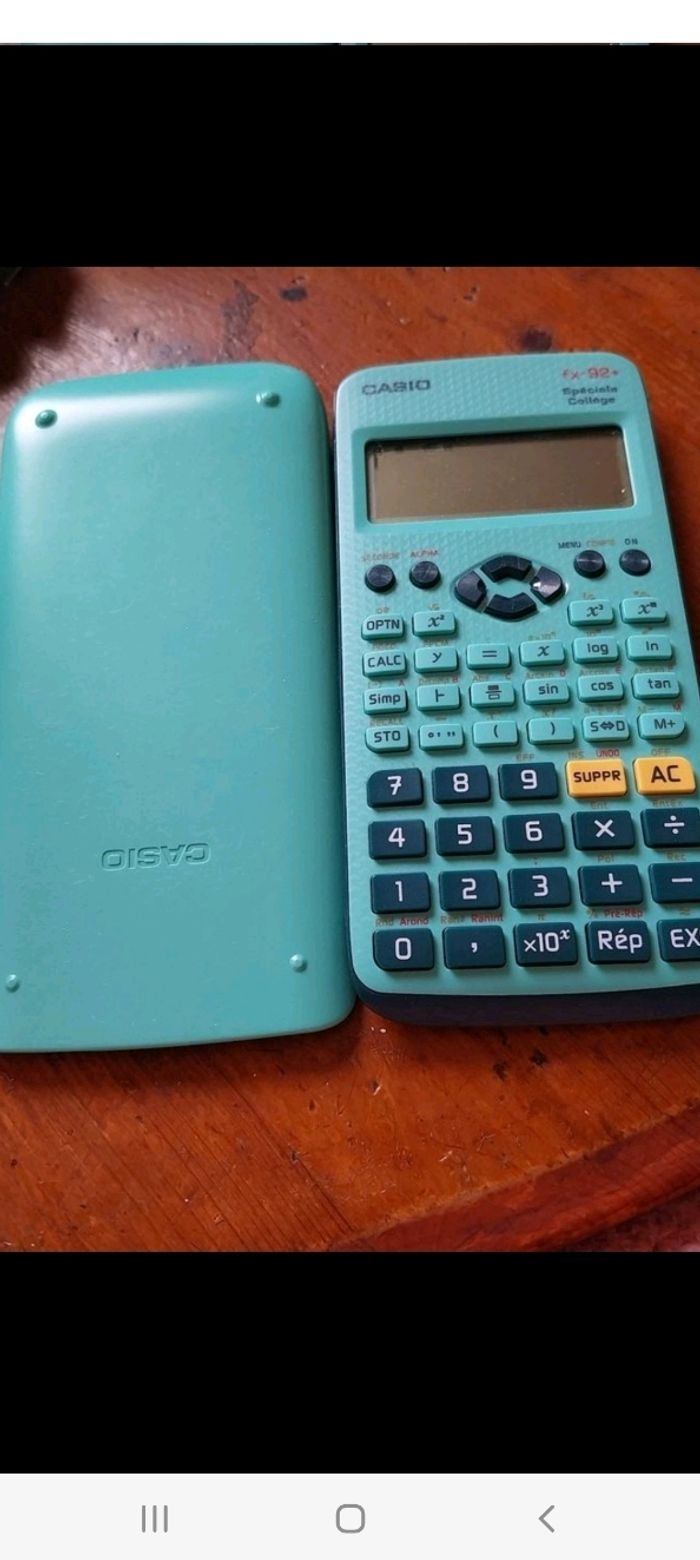 Calculatrice casio collège speciale collège