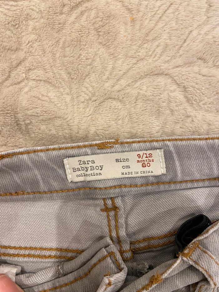 Pantalon Zara 9-12 mois garçon - photo numéro 3