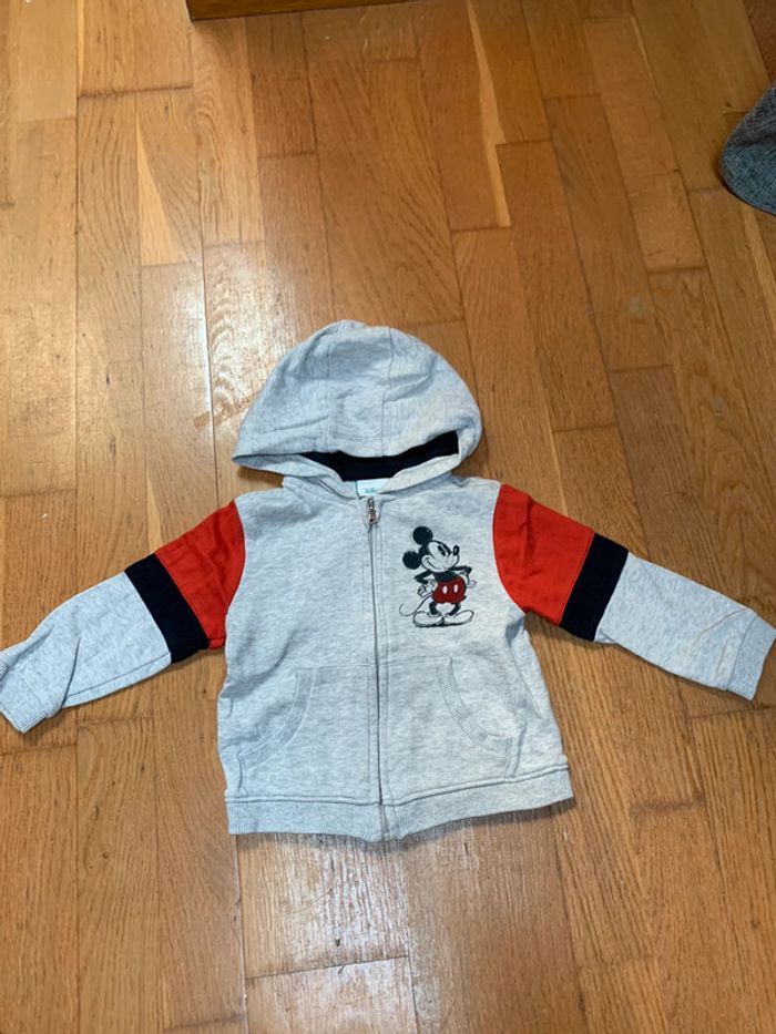 Lot 2 gilets Mickey 18 mois - photo numéro 5