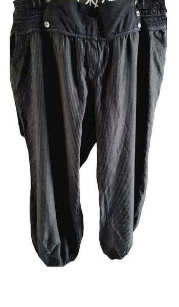 pantacourt fluide noir