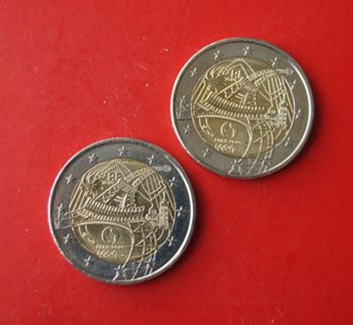 2 pièces JO Paris 2024