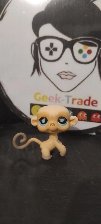 Littlest Petshop LPS Hasbro Authentic Pet shop 835 Spider Monkey Singe Araignée