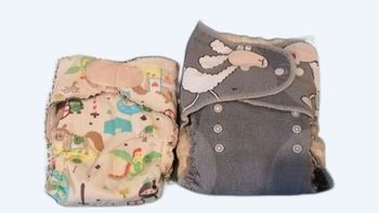 2 Couches lavables king of my Castle