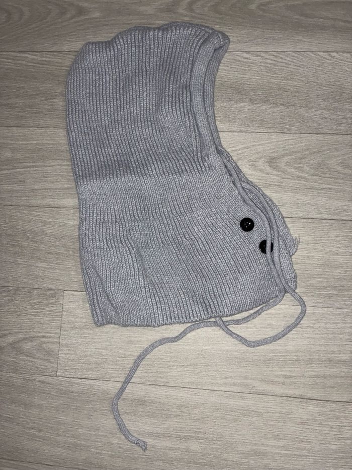 Cagoule capuche grise