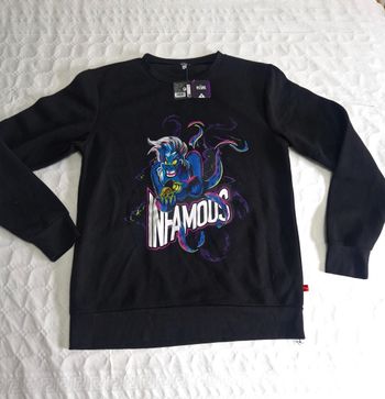 Pull mixte Disney  , vilain  , Ursula , la petite sirène , taille L