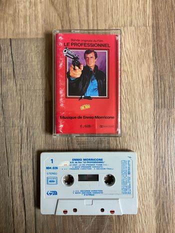 Cassette audio-Bande originale-Le professionnel