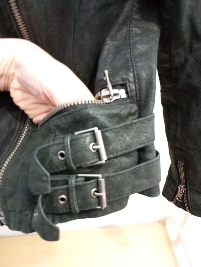 Veste en cuir femme - photo numéro 7