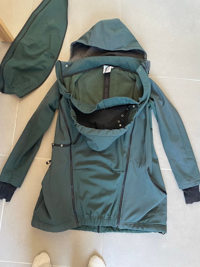 Manteau de portage femme enceinte softshell 4 in 1 - photo numéro 7