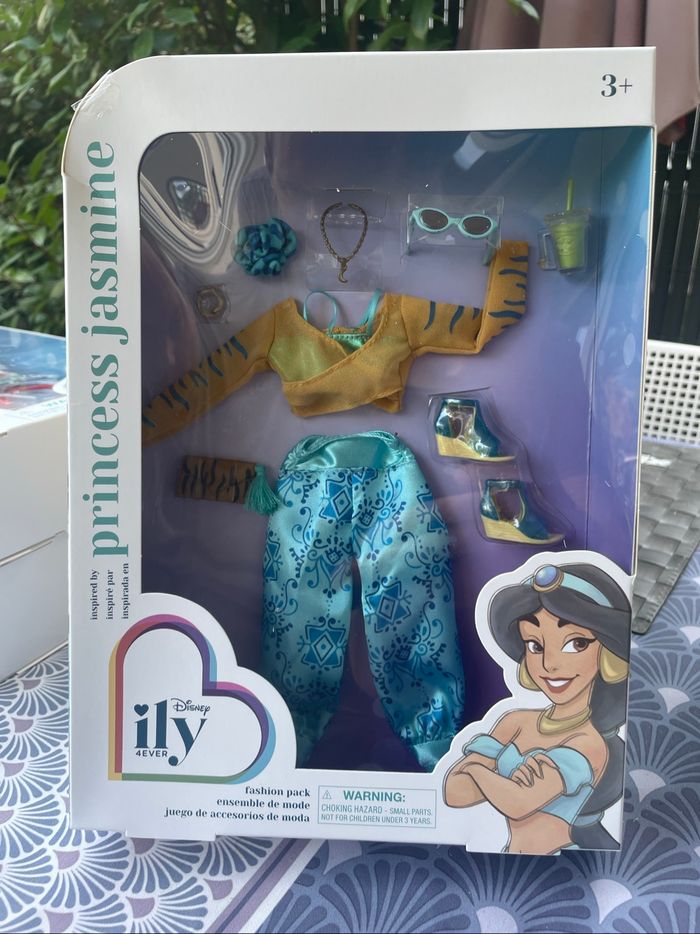 ✨ Coffret Mode Disney ILY 4EVER – Inspiré par Jasmine (Aladdin) 🌟