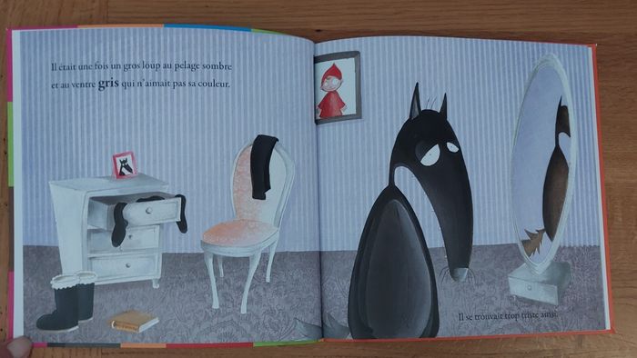 Le loup qui voulait changer de couleur - mes p'tits albums - Auzou - photo numéro 2