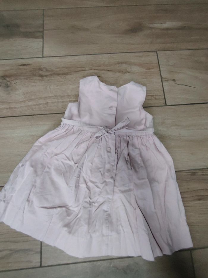 Robe rose clair 12 mois cyrillus - photo numéro 2