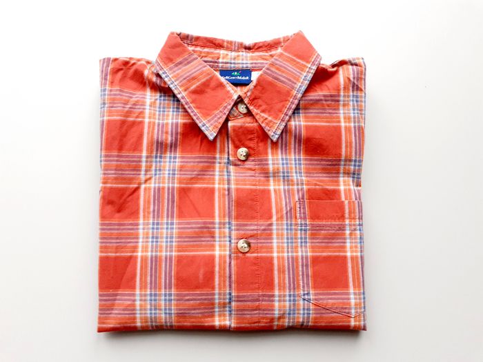 Petite chemisette rouge orangée - photo numéro 4