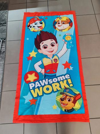 Serviette de plage pat patrouille