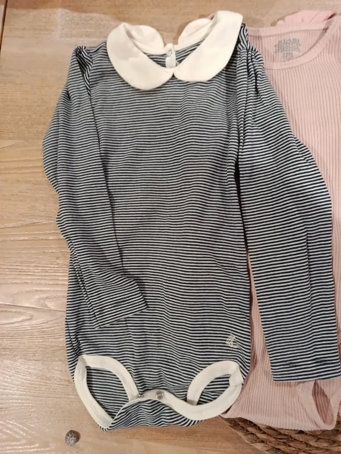 Lot bodies body 36 mois 3 ans - photo numéro 2