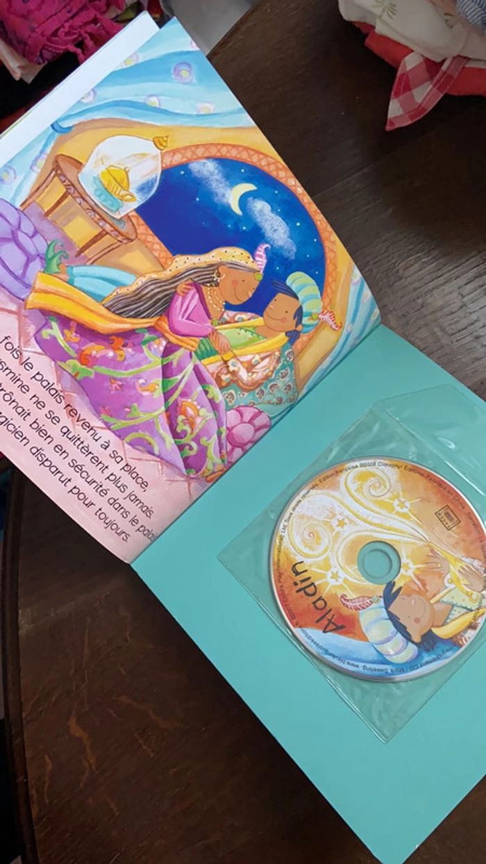 Livre avec cd « Aladin » - photo numéro 2
