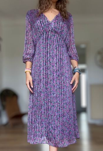 Robe longue fleurie Grain de Malice