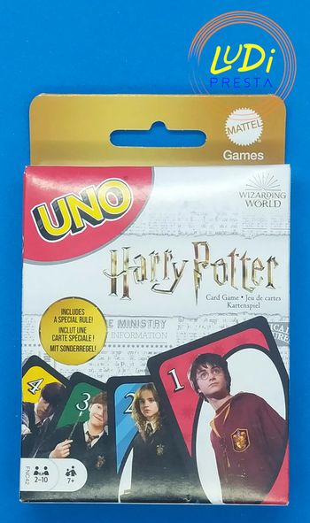 Uno harry potter - jeu de société sous emballage