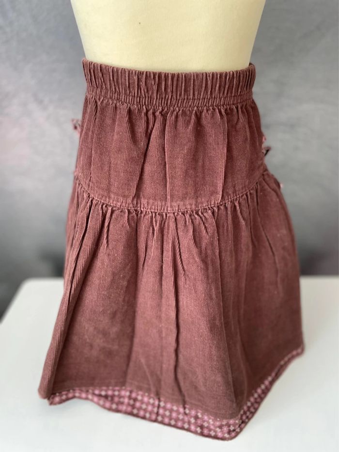 Jupe fille marron - photo numéro 4