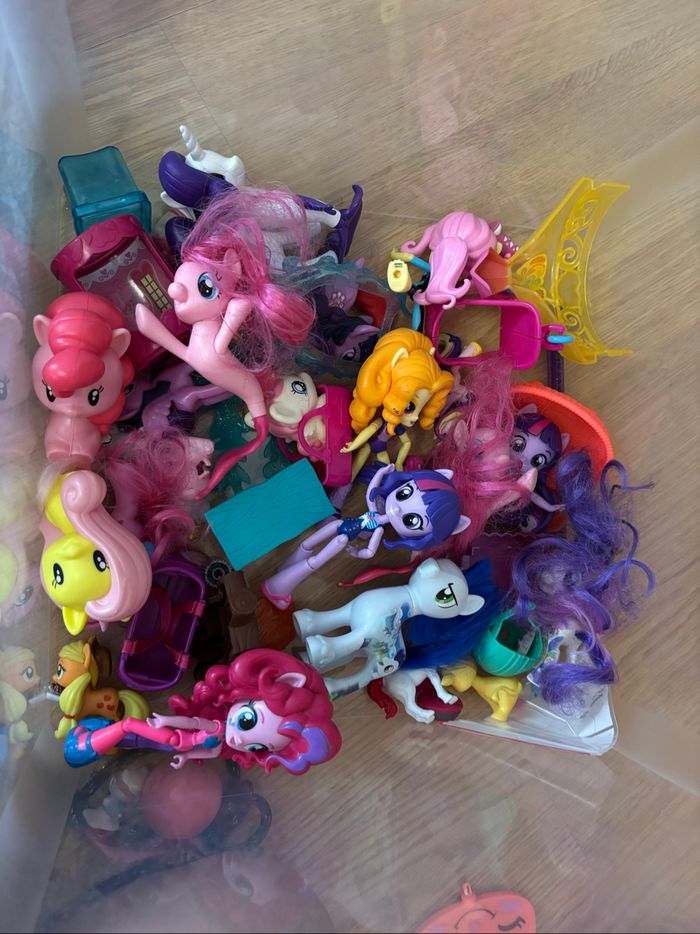 Lot my little pony figurines et accessoires - photo numéro 2