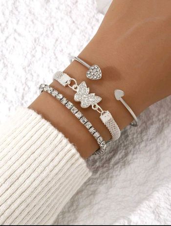 Lot 3 bracelets femme neuf