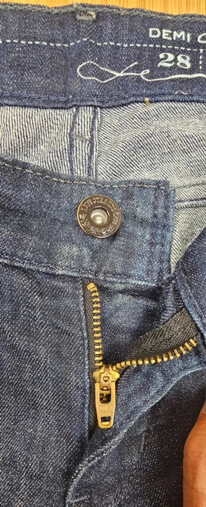 Jeans Levi's demi curve skinny T:36 W28/L32 - photo numéro 6