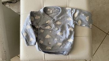 Gilet cache coeur 3 mois