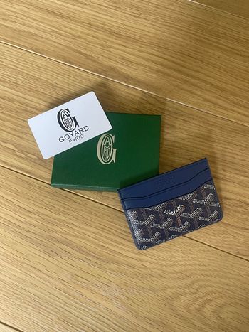 Porte carte Goyard - neuf - bleu