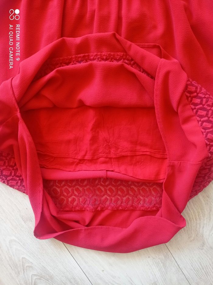 Robe longue rouge Promod taille s.tres bon état. - photo numéro 4