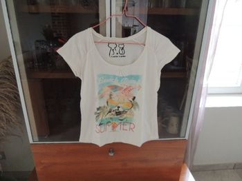 Tee shirt manches courtes femme cache cache taille 1