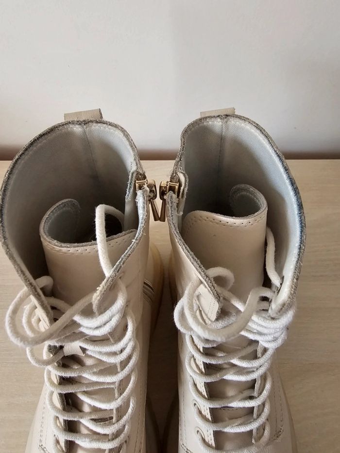 Paire de bottines beige -  Stradivarius - Pointure 38 - photo numéro 5