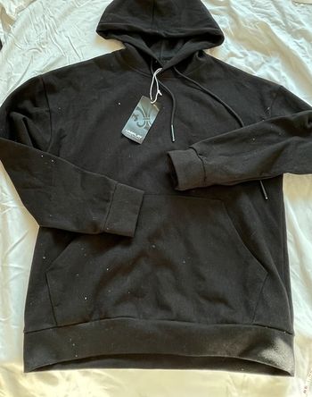 Sweat-shirt noir neuf Uniplay taille S