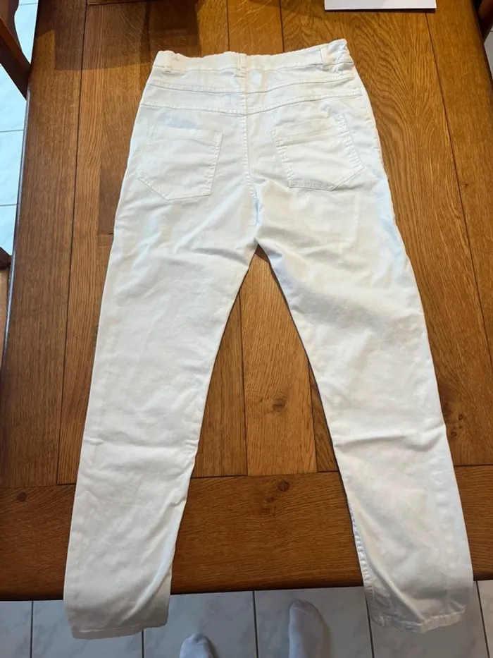 Jeans blanc - photo numéro 4