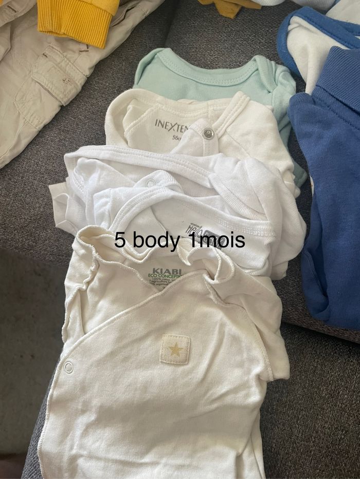 Lot body manche courts