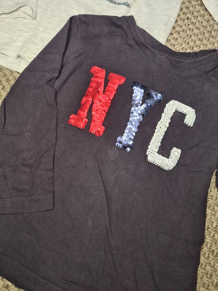 Lot de 3 t-shirts ML Garçon - 3 ans - photo numéro 6