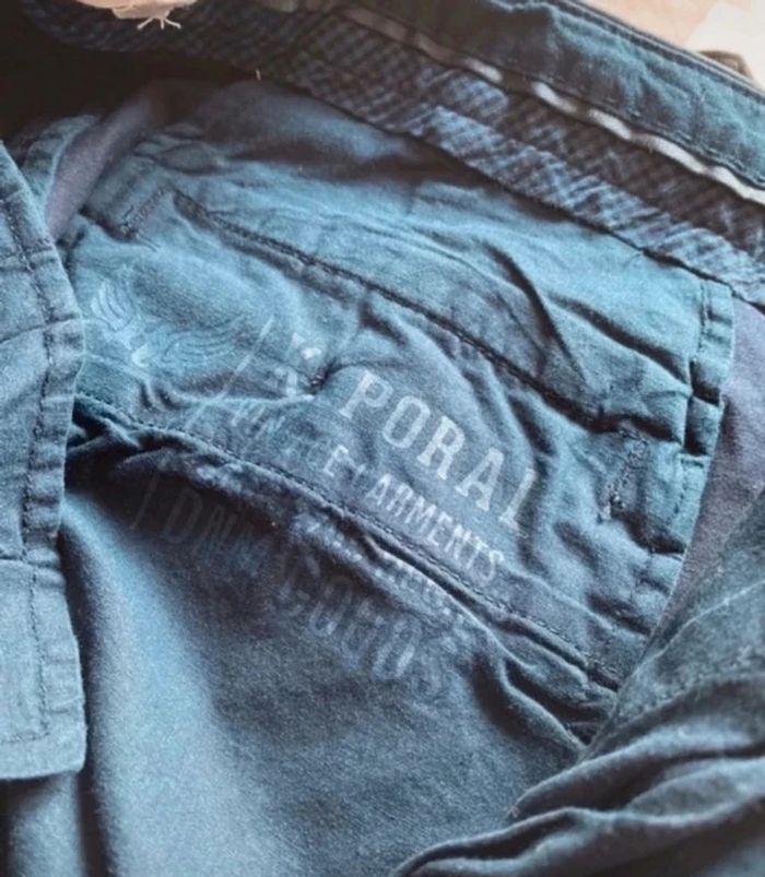 Pantalon Kaporal Marine taille 38 en très bon état  Style cargo - photo numéro 5