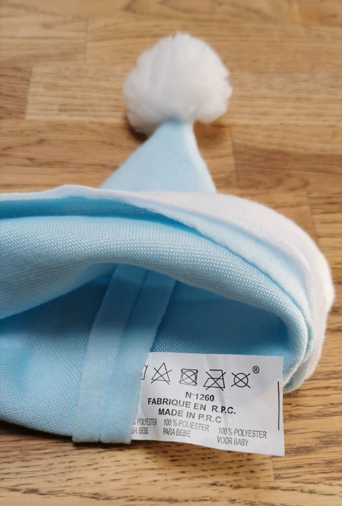 Bonnet "Baby's 1'st" 0-3 mois - photo numéro 3