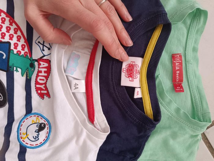 Lot de 3 tee-shirts garçon taille 4 ans - photo numéro 3
