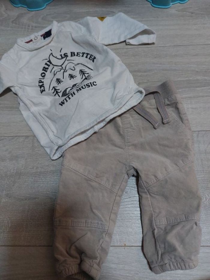 Ensemble pull fin/pantalon