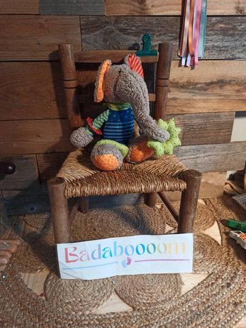 Peluche éléphant activité sigikid tbe