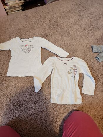 Lot de 2 maillots fille