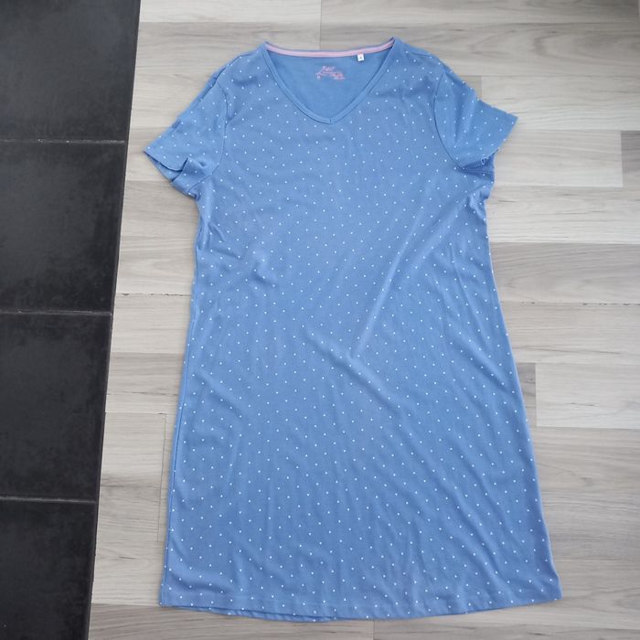 Chemise de nuit femme bleu C&A taille M