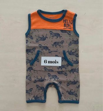 1 barboteuse été bébé garçon Kiabi 6 mois 