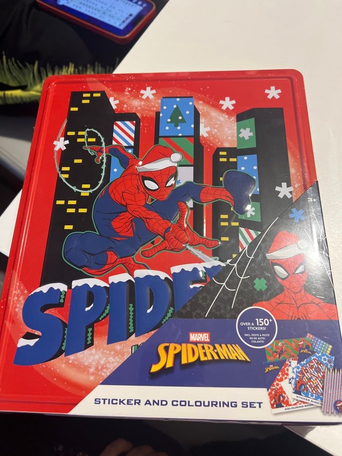 Créatif, enfants, Spiderman