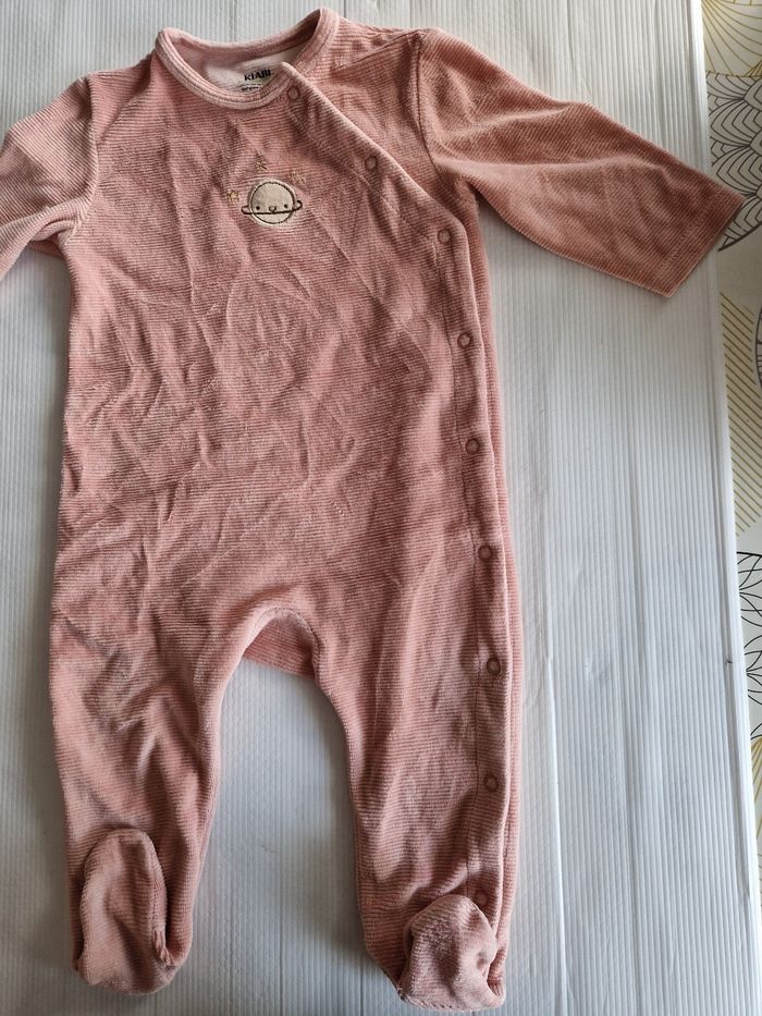 Pyjama bébé fille 12 mois (73-76 cms) - photo numéro 3